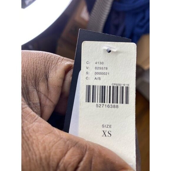 Love Sam Womens Sheath Dress Multicolor Floral V Neck Empire Waist XS New‎ - Picture 8 of 11